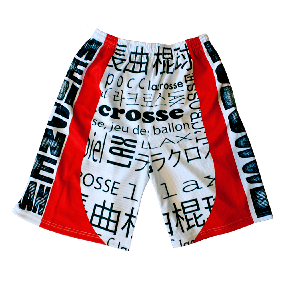 Language Lacrosse Shorts